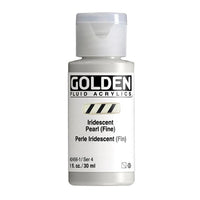 Vopsea acrilică fluidă iridescentă GOLDEN 30 ml – 2456 perlă