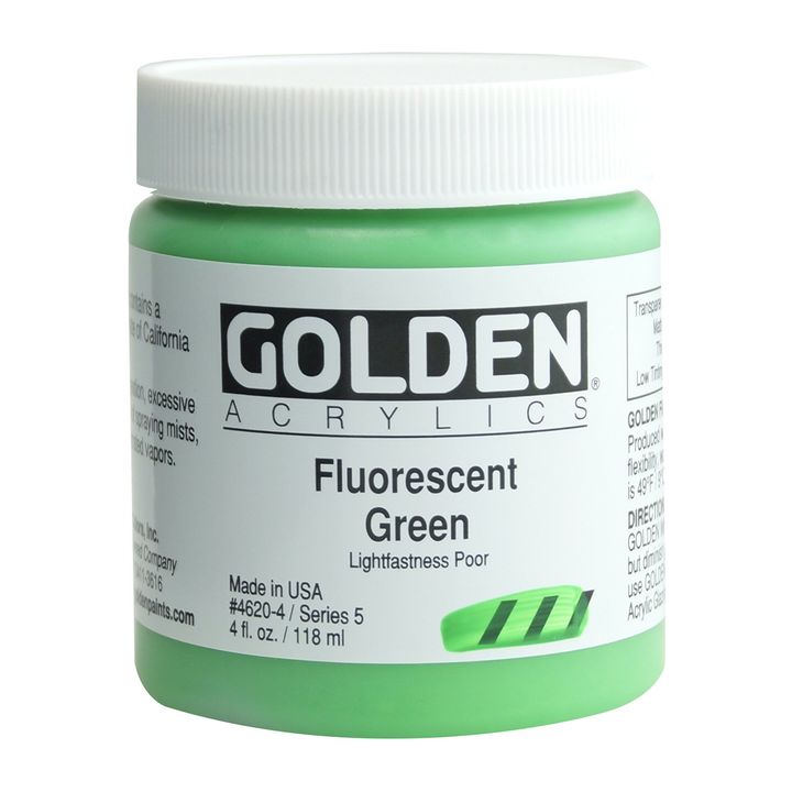 Vopsea acrilică fluorescentă cu corp greu GOLDEN