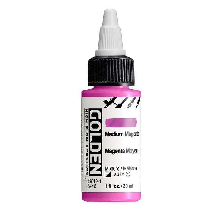Vopsea acrilică GOLDEN High Flow 30 ml