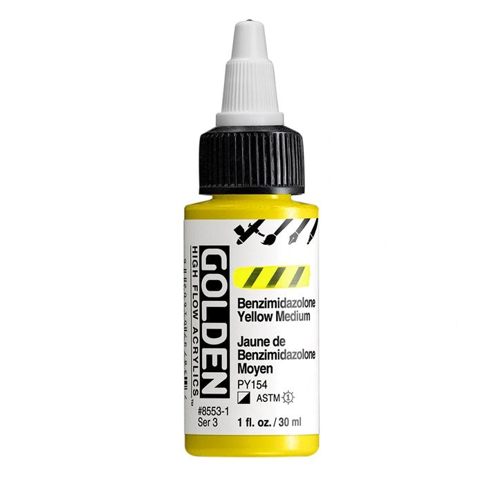 Vopsea acrilică GOLDEN High Flow 30 ml
