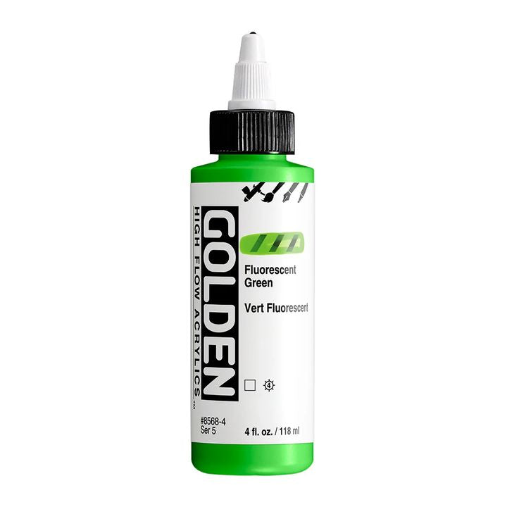 Vopsea acrilică fluorescentă GOLDEN High Flow 118 ml
