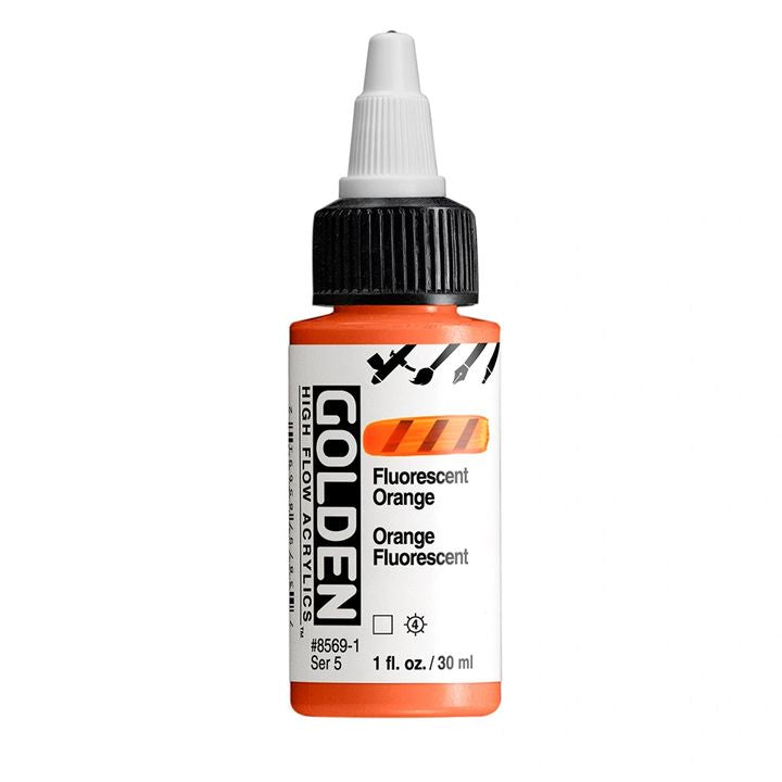 Vopsea acrilică fluorescentă GOLDEN High Flow 30 ml