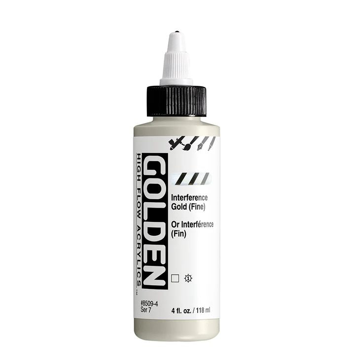 Vopsea acrilică GOLDEN High Flow Interference 118 ml – 8509 Golden Gentle