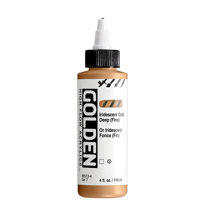 Vopsea acrilică iridescentă GOLDEN High Flow 118 ml