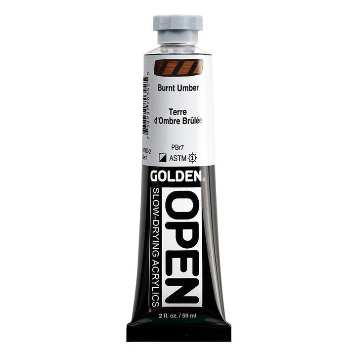 GOLDEN OPEN Vopsea acrilică cu uscare lentă 59 ml