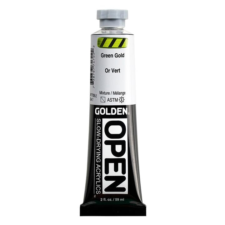 GOLDEN OPEN Vopsea acrilică cu uscare lentă 59 ml
