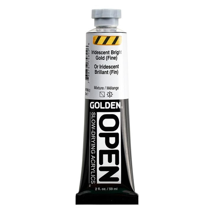 GOLDEN OPEN Vopsea acrilică iridescentă cu uscare lentă