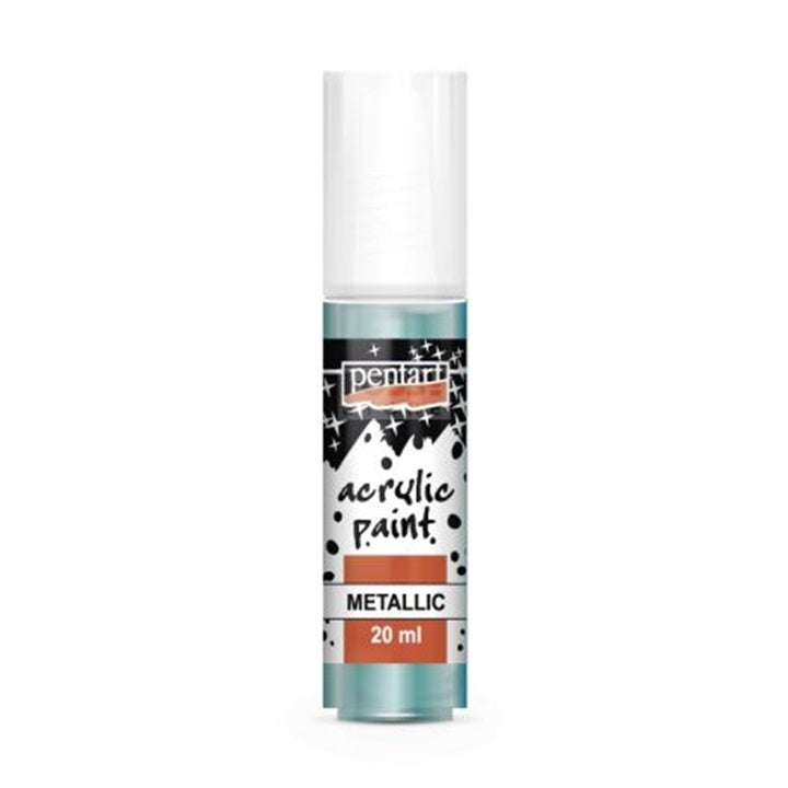 Culori acrilice metalik - 20 ml – turquoise