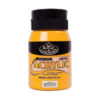 Culori acrilice  Royal Essentials 500 ml – Galben cadmiu