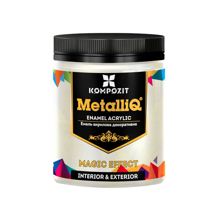 MetalliQ Vopsea acrilică metalică compozită metalică 500g