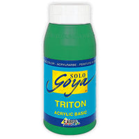 Culori acrilice Solo Goya TRITON 750 ml – Permanent Green