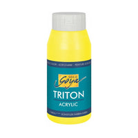 Culori acrilice Solo Goya TRITON 750 ml – Galben Fluorescent