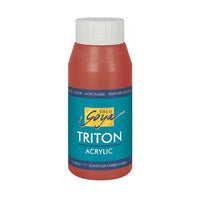 Culori acrilice Solo Goya TRITON 750 ml – Roșu Oxid