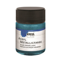 Vopsea acrilică KREUL METALLIC 50 ml – petrol