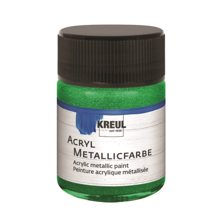 Vopsea acrilică KREUL METALLIC 50 ml – green
