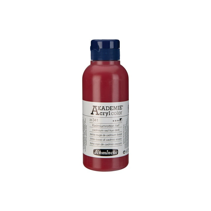 Culori acrilice Schmincke AKADEMIE 250 ml – 341 roșu cadmiu închis hue