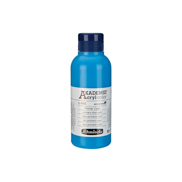 Culori acrilice Schmincke AKADEMIE 250 ml – 446 albastru cyan primar