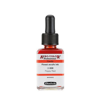 Cerneală acrilică Schmincke AERO COLOR Professional Candy 28 ml – 030 roșu mac