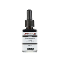Cerneală acrilică Schmincke AERO COLOR Professional Candy 28 ml – 072 negru smoke