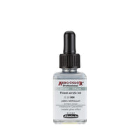 Cerneală acrilică Schmincke AERO COLOR Professional Effect 28 ml – 906 AERO METALLIC argintiu strălucitor