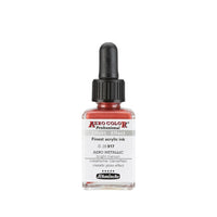 Cerneală acrilică Schmincke AERO COLOR Professional Effect 28 ml – 917 AERO METALLIC castaniu deschis
