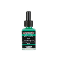 Cerneală acrilică Schmincke AERO COLOR Professional Total Cover 28 ml – 851 galben-verzui ftalo