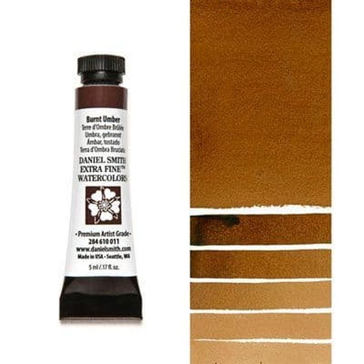 Acuarelele lui Daniel Smith – 011 Burnt Umber