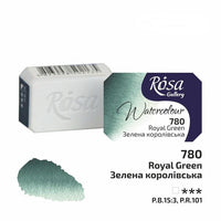 Vopsele de acuarelă Rosa Gallery pan 2.5 ml – 780 Royal Green