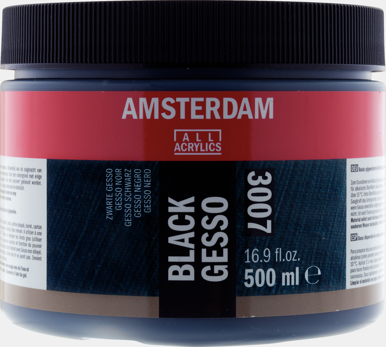 ROYAL TALENS Amsterdam gesso acrilic negru 500 ml