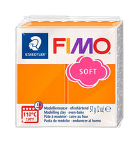Argilă polimerică moale FIMO 57g - Mandarină