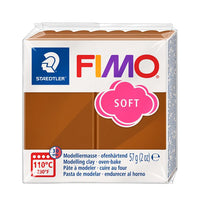 Argilă polimerică moale FIMO 57g - Caramel