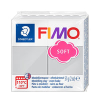 Argilă polimerică moale FIMO 57g - Delfin gri