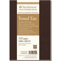 art journal strathmore hartie tonata tan coperta moale ro str481