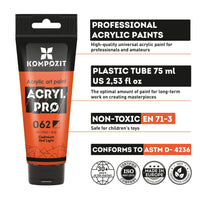 Set culori acrilice ACRYL PRO Kompozit în cutie - 42 x 75 ml