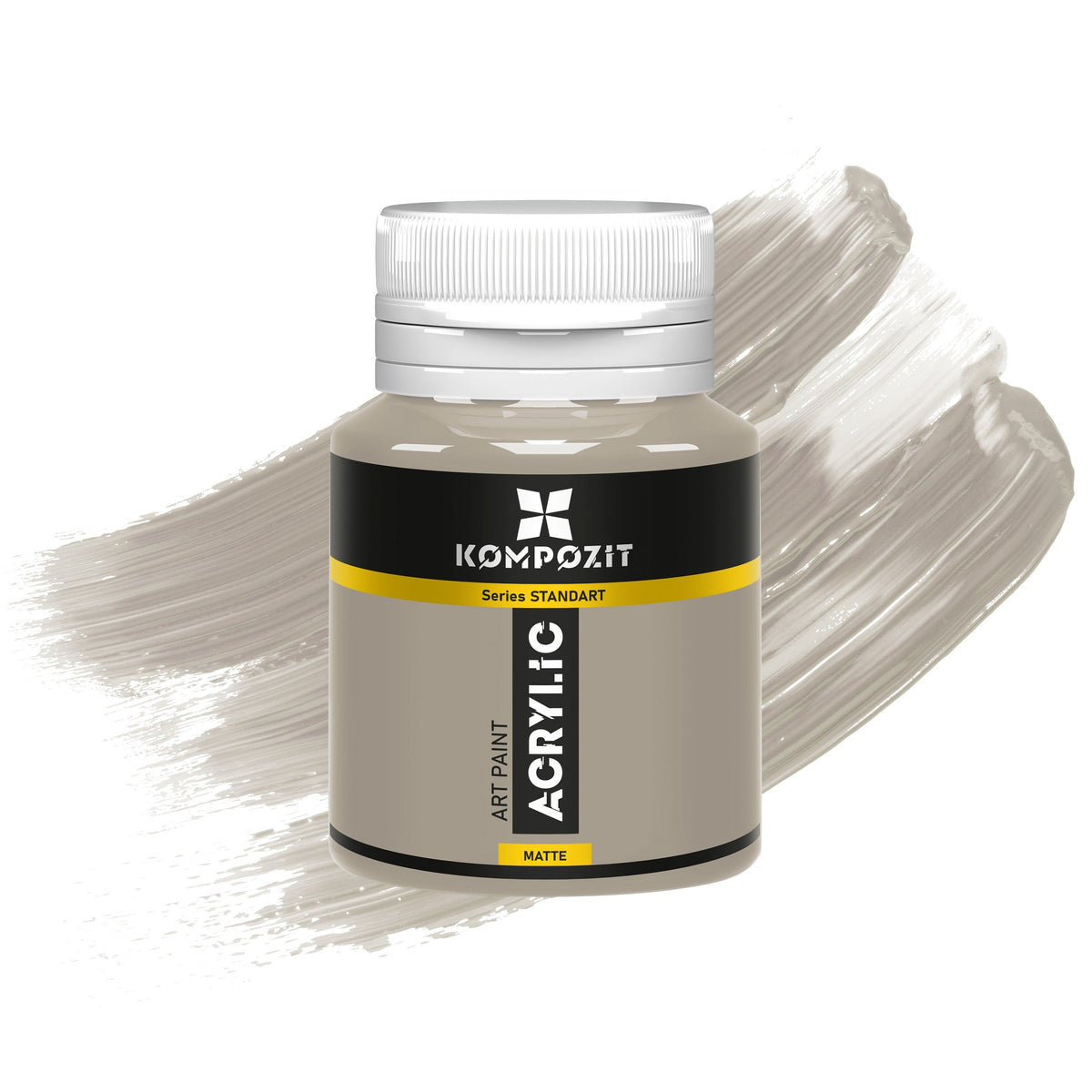 Vopsea acrilică Kompozit STANDART 20 ml – 09 Gri cald