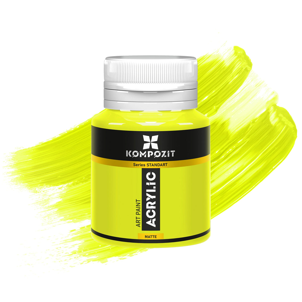 Culoare acrilică STANDART Kompozit Fluorescent 20 ml – 111 Verde Lime Fluorescent