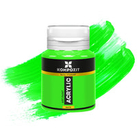 Culoare acrilică STANDART Kompozit Fluorescent 20 ml – 112 Verde Fluorescent