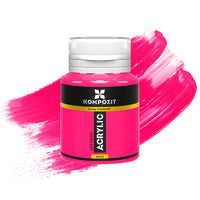 Culoare acrilică STANDART Kompozit Fluorescent 20 ml – 114 Roz Fluorescent