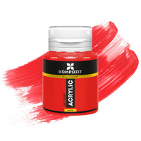 Vopsea acrilică Kompozit STANDART 20 ml – 31 Roșu veritabil