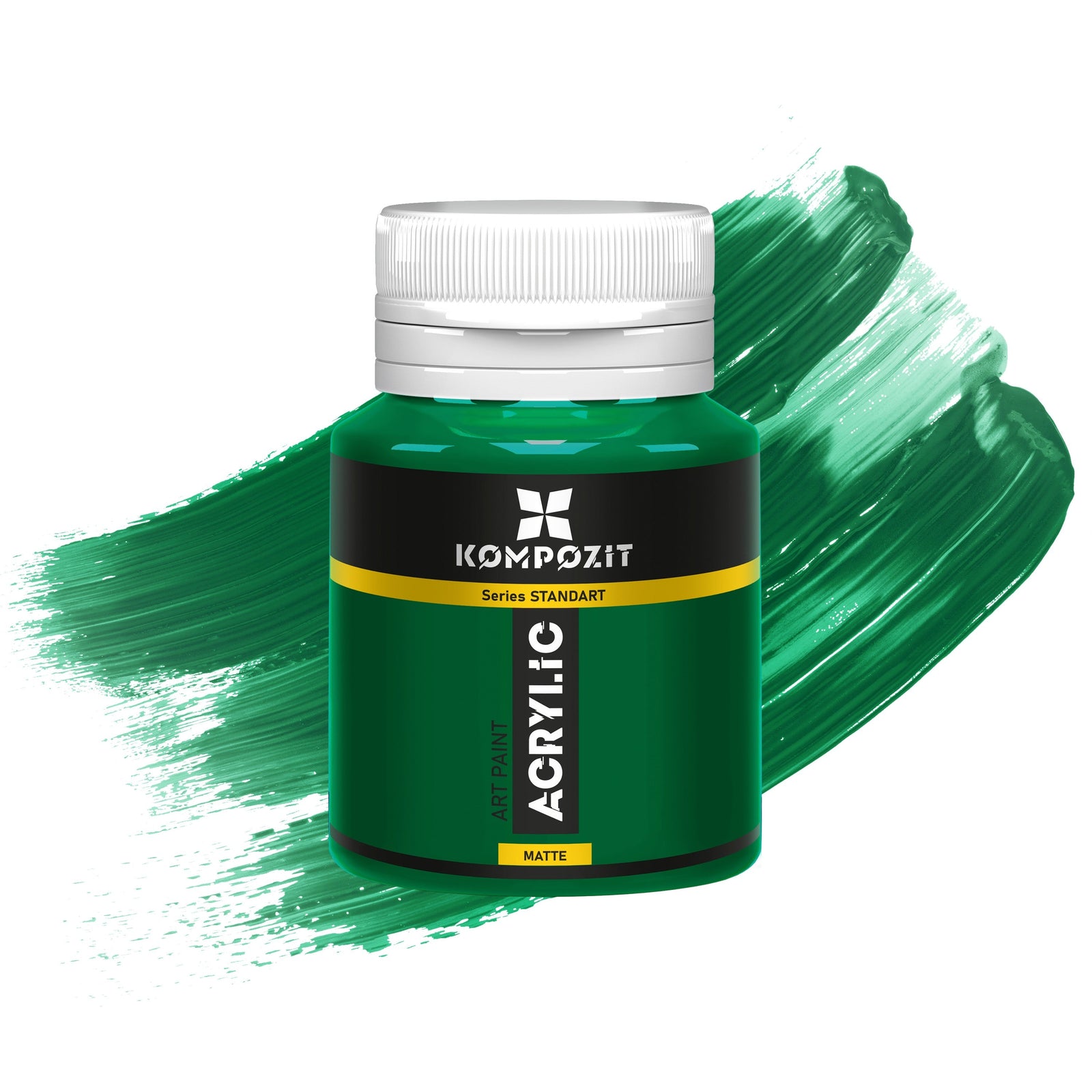 Vopsea acrilică Kompozit STANDART 20 ml – 70 Verde special