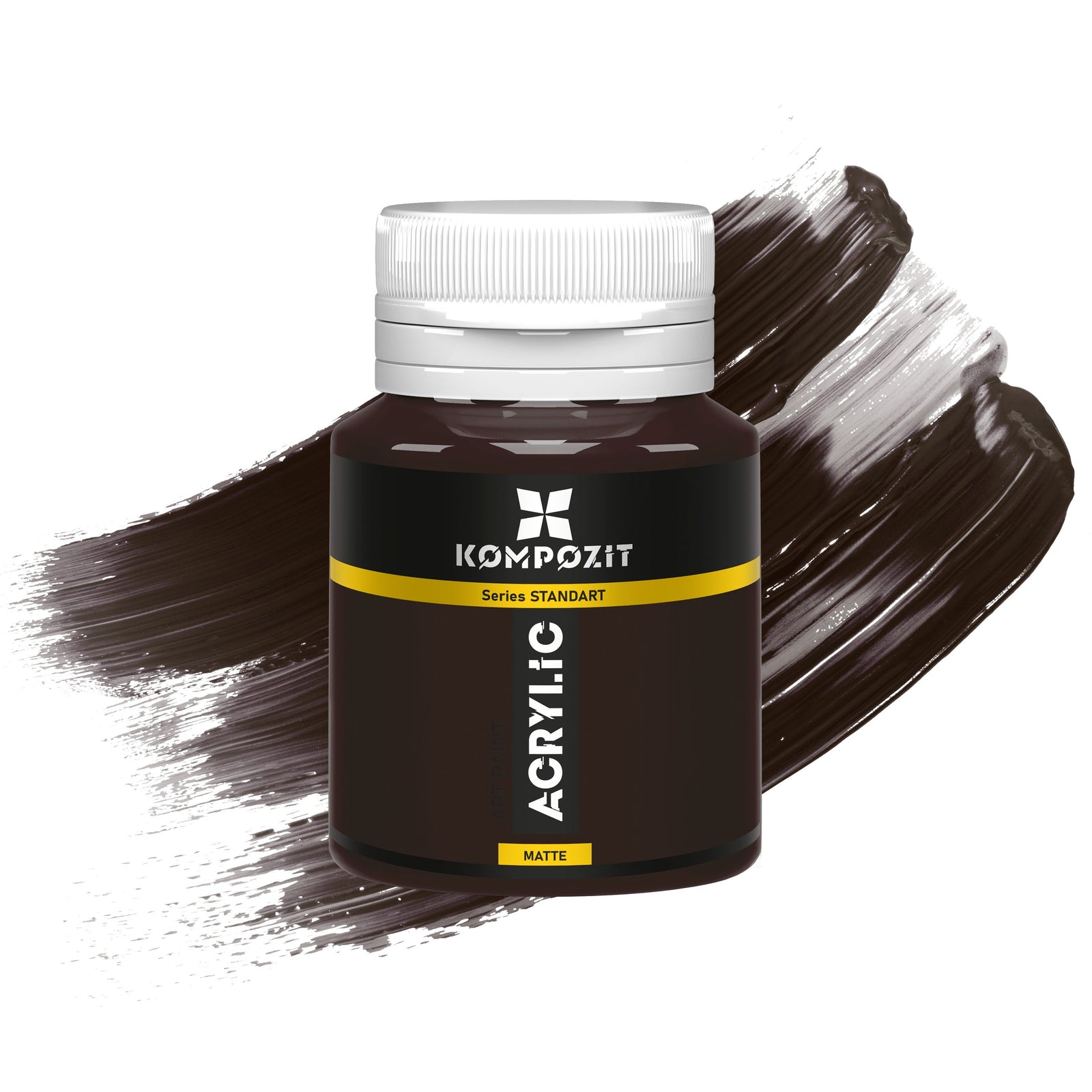 Vopsea acrilică Kompozit STANDART 20 ml – 84 Maro închis