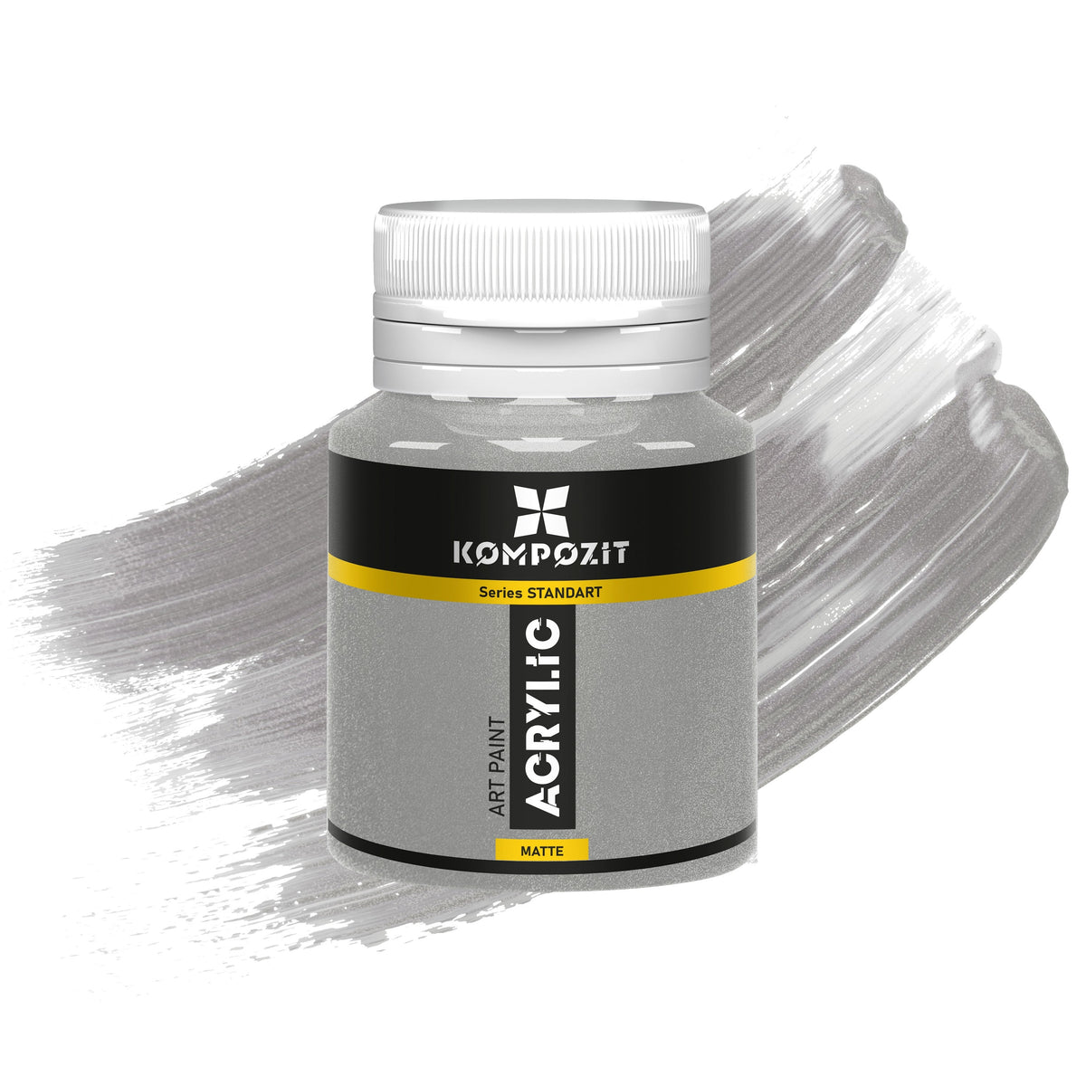 Culoare acrilică STANDART Kompozit Metallic 20 ml – 91 Argintiu