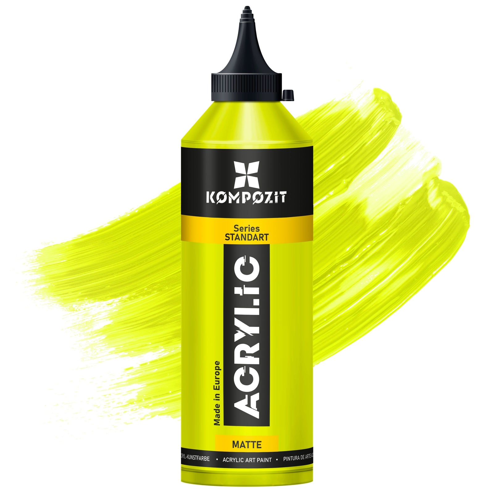 Vopsea acrilică STANDART Kompozit – 111 Fluorescent Lime Green