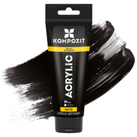 Vopsea acrilică STANDART Kompozit 75 ml – 89 Negru