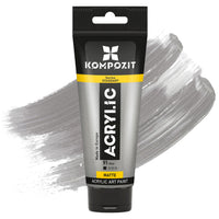 Vopsea acrilică STANDART Kompozit Metallic 75 ml – 91 Argintiu