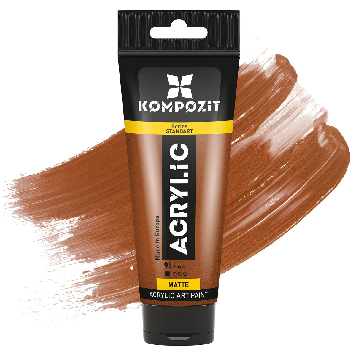 Vopsea acrilică STANDART Kompozit Metallic 75 ml – 95 Bronz