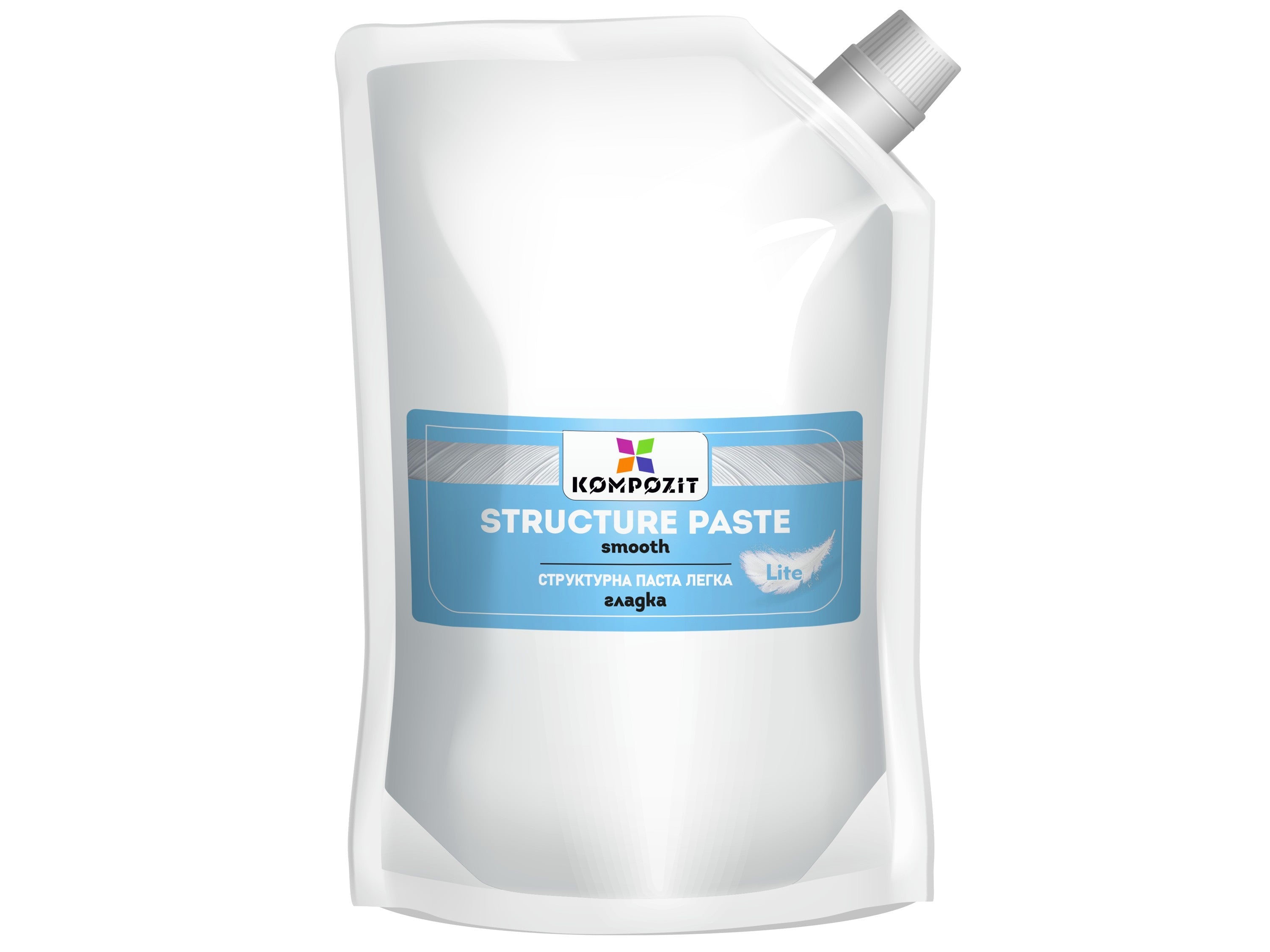 Pastă de structurare albă netedă LITE – 500 ml