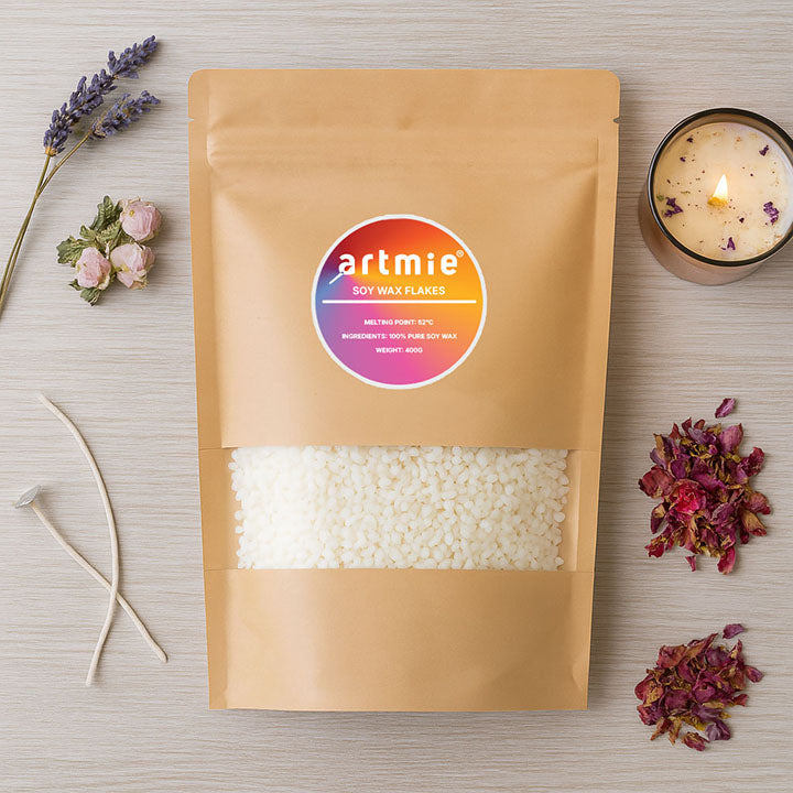 artmie ceara de soia neparfumata pentru lumanari 400 g ro aatxc2410827