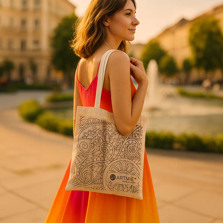 artmie geanta imprimata cu vopsea ro artpaintbag