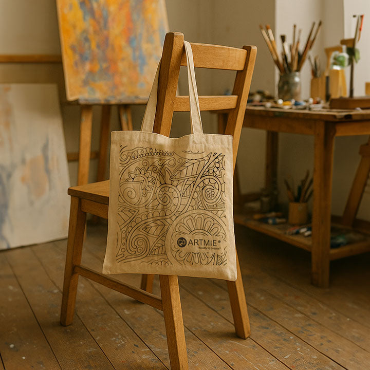 artmie geanta imprimata cu vopsea ro artpaintbag